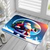 Christmas Series Door Mat Bathroom Floor Mat Kitchen Living Room Carpet