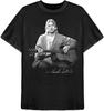 Футболка черная с фото Курта Кобейна Nirvana на концерте (большой)