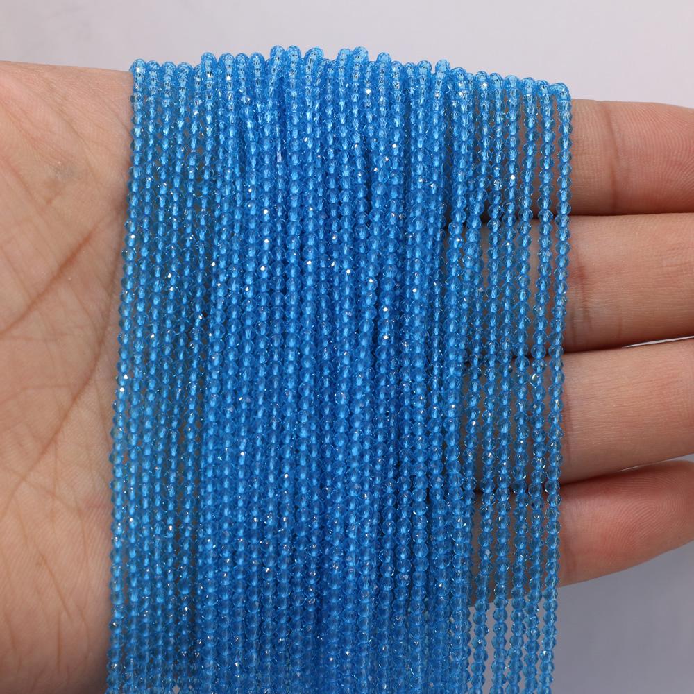 3-ниточные бусины из шпинели из натурального камня 2 мм, маленькие свободные бусины-разделители для изготовления ювелирных изделий, ожерелья, браслета, браслета, серег, аксессуаров, бисера 38 см