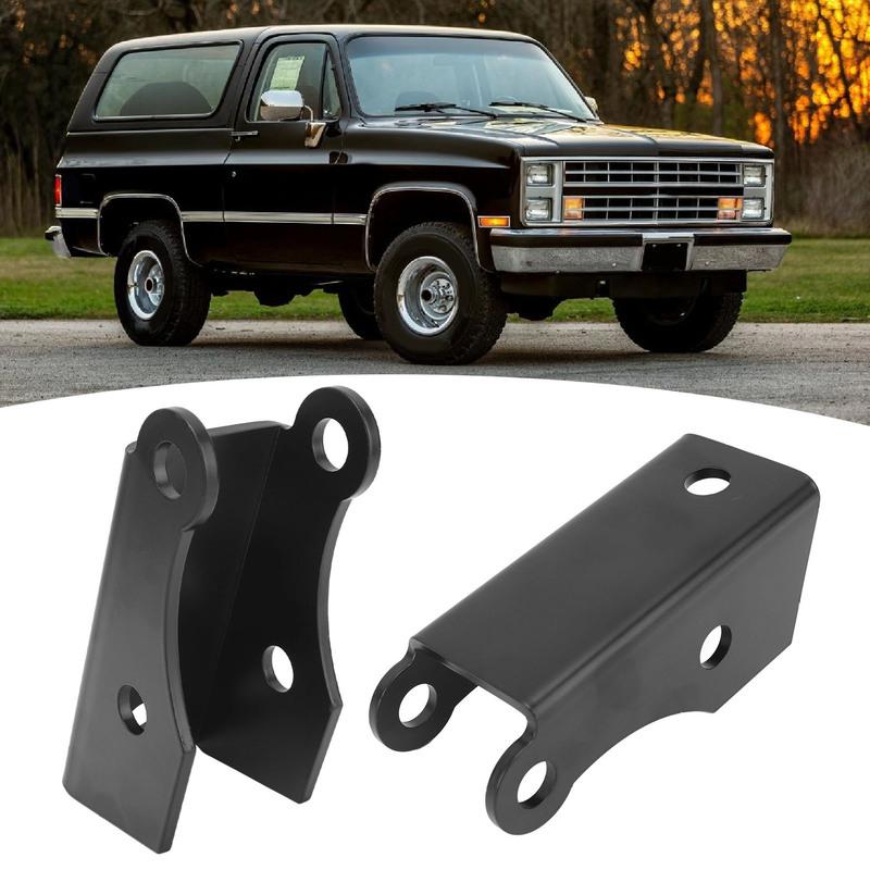 Drop Shock Extenders Kit Lowering Drop Shock Extension Bracket Kit Replacement for Chevrolet Silverado C10 1973-1987