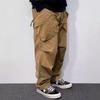 Men's Japanese Retro Multi-Pocket Pants - Autumn/Winter Casual All-Match Trousers