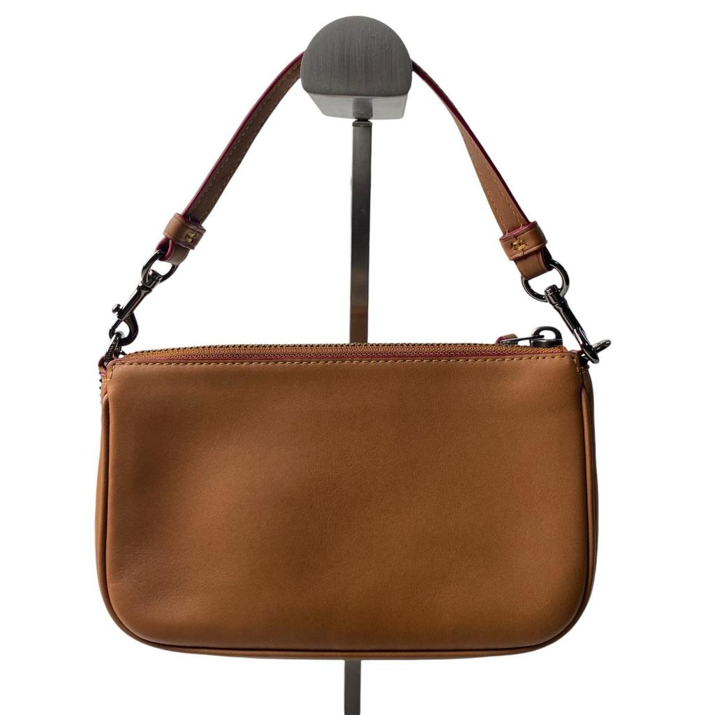 Б/у Сумка COACH Коричневая кожа Женская