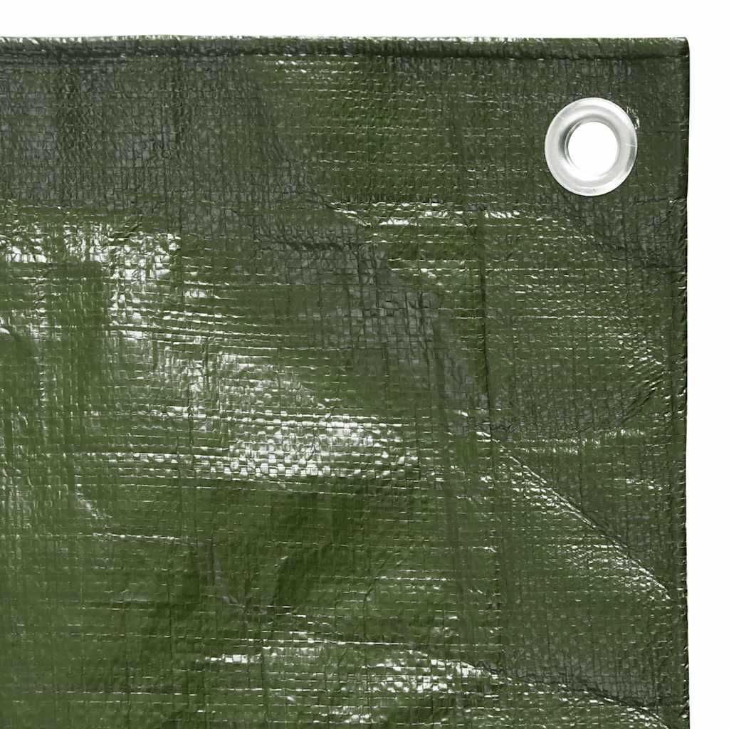 Cover Tarpaulin 180 g m² 8 x 8 m Green HDPE