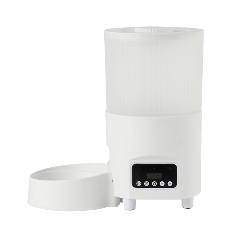 Умная кормушка для домашних животных с дистанционным управлением: Кормление по времени и в заданных количествах для кошек и собак