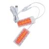Электрические перчатки с подогревом USB 5V Зимние термонагревательные элементы Уличные лыжные теплые варежки Нагревательная пленка Накладка Грелка для рук Зимнее снаряжение