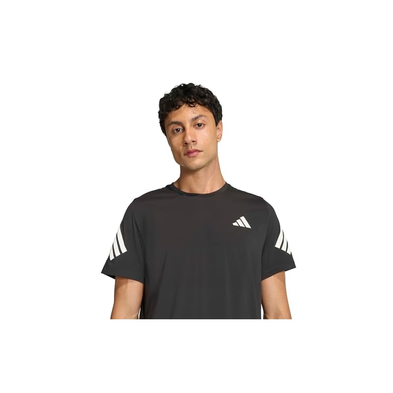 [Adidas] Футболка для бега ADI365///T Мужская QA182 Черный (JZ7694) L