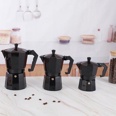 Sico Премиальная алюминиевая мока-кофеварка - Настраиваемый цвет для домашнего и офисного приготовления кофе