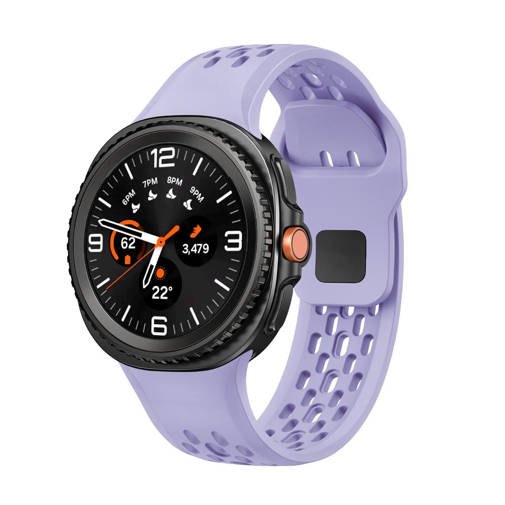 Silicone Strap for Samsung Galaxy Watch 8 40 44mm/ Sport Mesh Reverse Buckle Men Women Band for Samsung Galaxy Watch 8 Classic Band