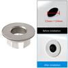 6 Pack Sink Overflow Rings Sink Hole Replacement Overflow Hole Round Basin Overflow Trim Sink Hole Cap Drain Cap Covers