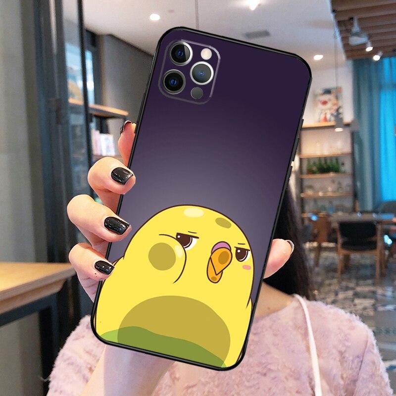 Чехол для телефона Chubby Cockatiels Parrotlets для iPhone 14 Pro Max XS X XR, чехол для iPhone 13 12 Mini 11 Pro Max 7 8 Plus