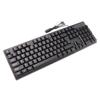 Keyboard Colorful Light Stable 104keys Suspended Keycap Wired Mechanical Gaming Keyboard