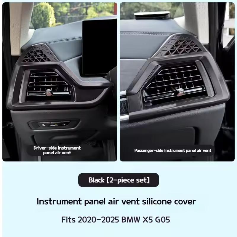 For BMW X5 G05 -2025 Car Silicone pads for the front air conditioning vents of the new are domestic interior accessories