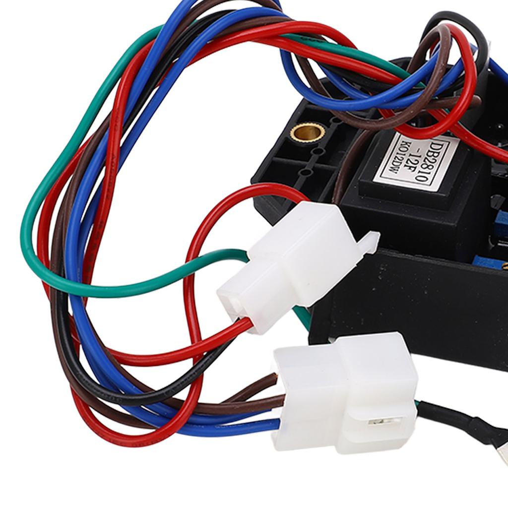Automatic Voltage Regulator 8 Wires Generator Volt Regulator Replacement AVR Board Module for Single Phase 15KW Generator ABS Multi s