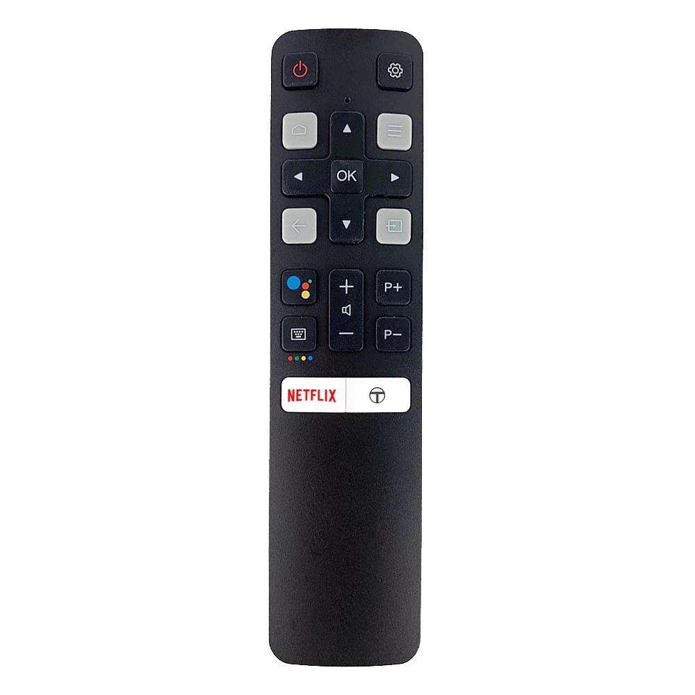 Пульт дистанционного управления Smart TV RC802V FUR6 FUR7 Для TCL Android 49P30FS 65P8S 55C715 49S6800 43P615 55C645 Пульт управления без голосового управления