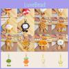 Bread Toast Carrots Vegetables Plush Keychain Toy Pendant Cartoon Doll Gift