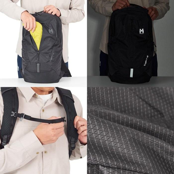 [Millet] Semno 18 Hiking Daypack MIS01335 Black-Noir (New Logo)