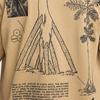 Nike Футболка мужская с коротким рукавом, быстросохнущая, свободного кроя, с надписью, бежевая HJ0797297