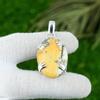 Natural Maligano Jasper Gemstone Pendant 925 Sterling Silver Indian Jewelry