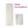 400/830 MB-102 Points Breadboard 830 points Breadboard Solderless PCB test Board 400 Hole Breadboard MB102 Test Develop DIY