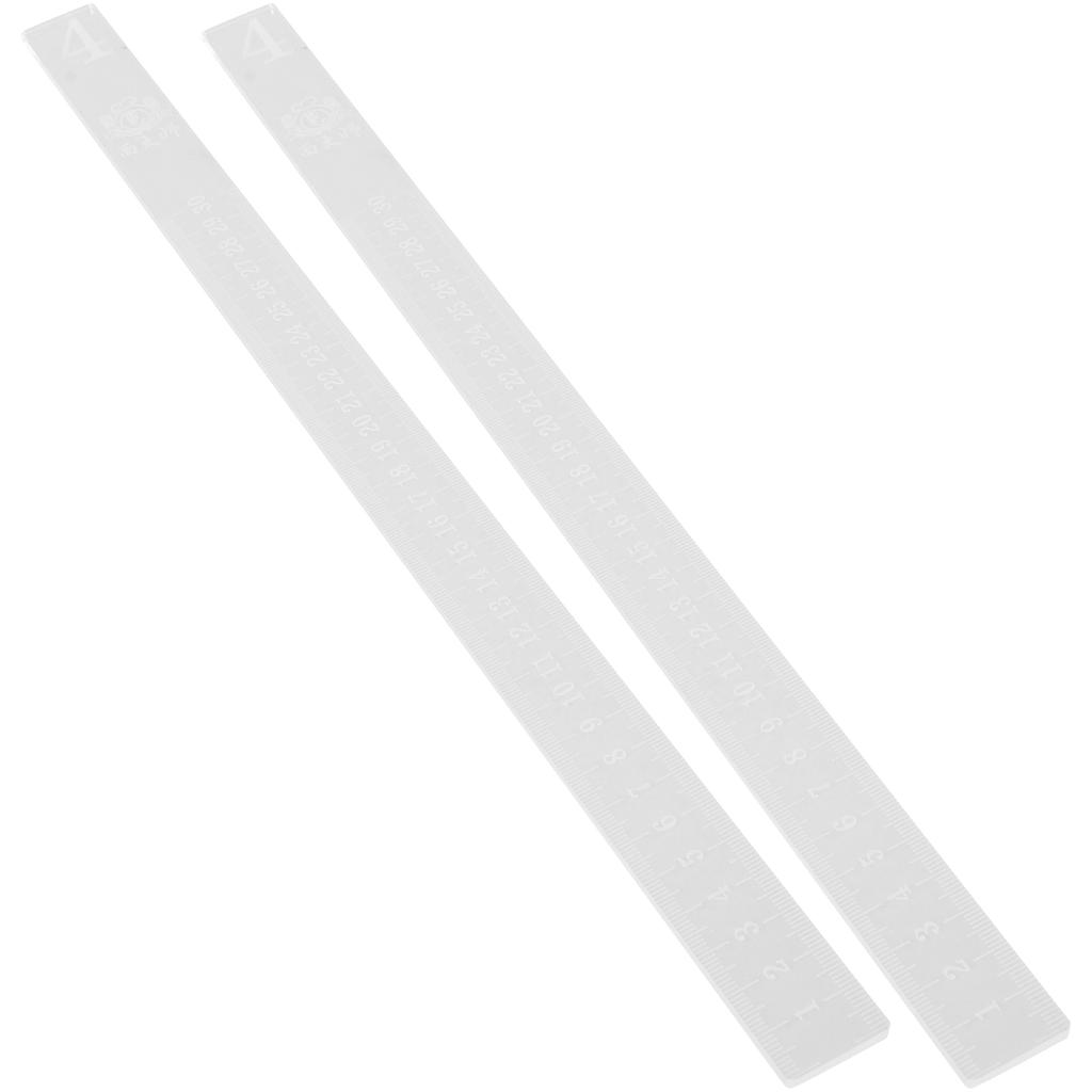 2 шт. скалка для печенья балансировка жевательных конфет направляющая линейка акриловые инструменты для выпечки