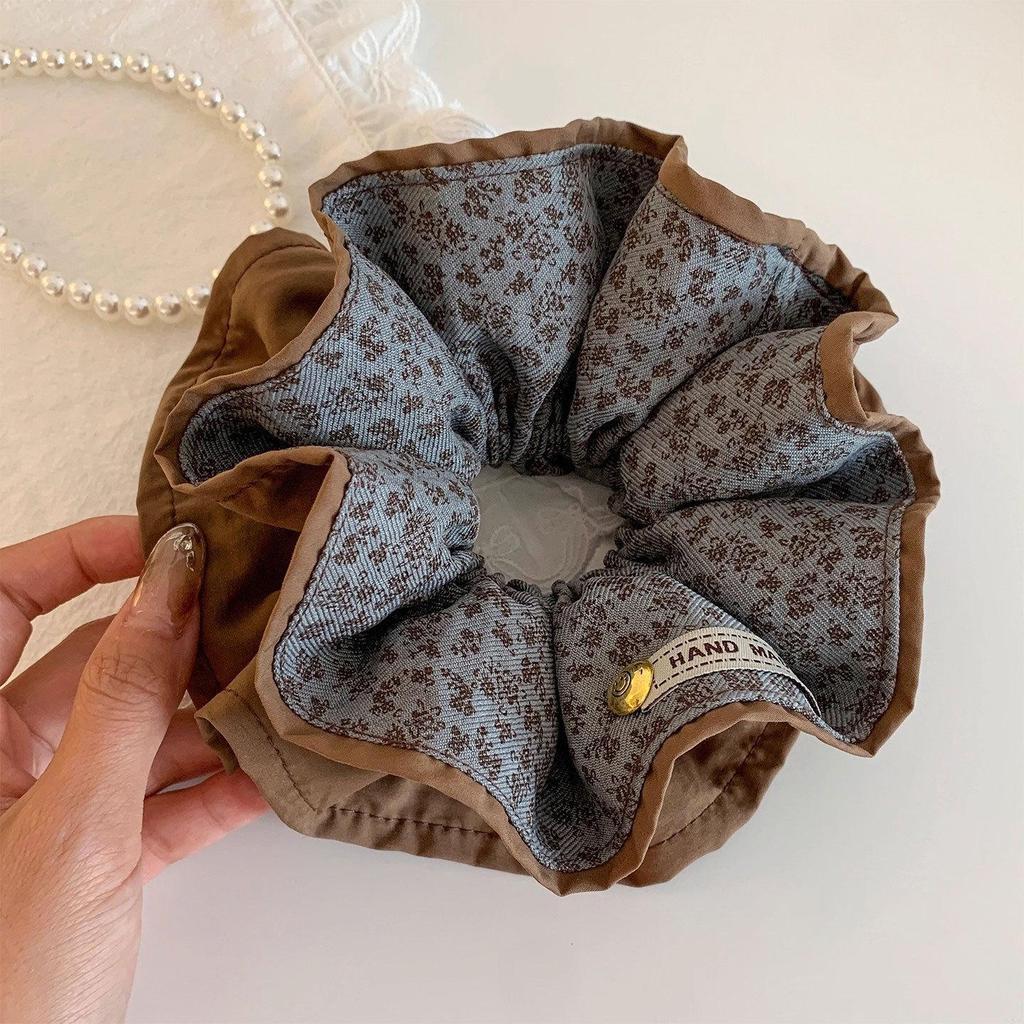 French-Korean Double-Layer Ballet Lace Extra Large Hair Scrunchie