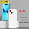 ESCASE Жидкий силиконовый противоударный чехол для телефона для iPhone