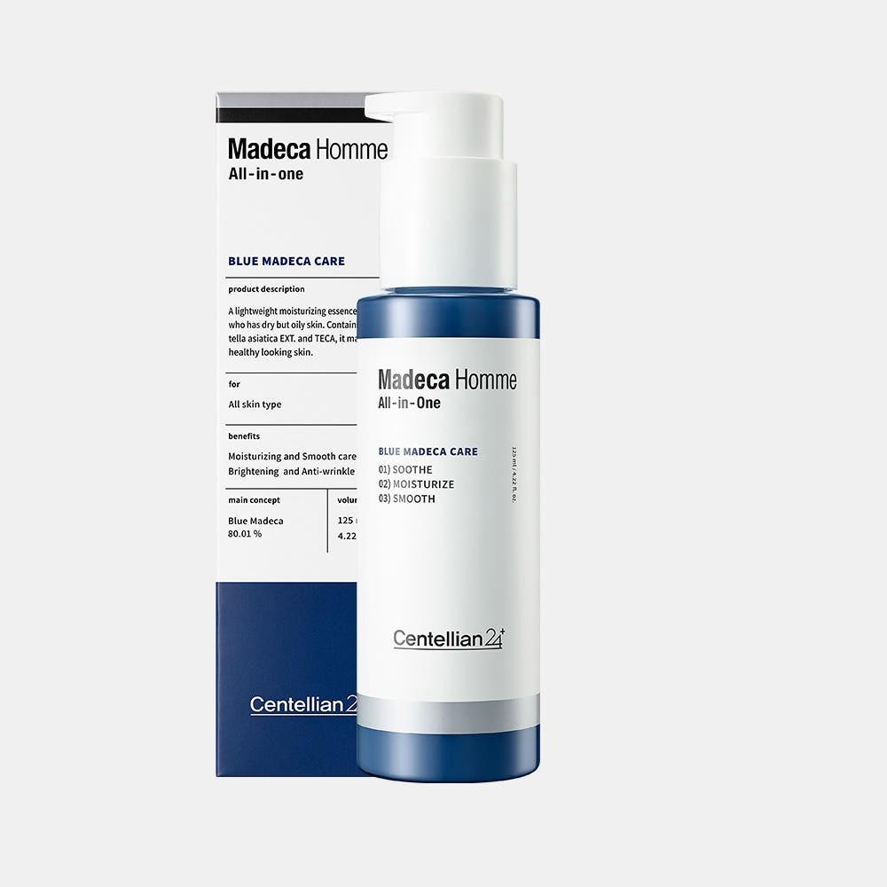 Centellian24 Madeca Homme All In One Deep Hydration Sebum Control 125ml Korean Skincare Mens Facial Lotion
