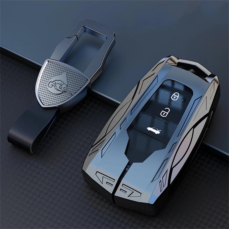 svagd6 Car Key Case For Toyota Prius Camry Corolla C-HR CHR RAV4 Prado Izoa Levin Avalon 2018 2019 2020 Zinc Shell Cover
