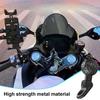 Angled Head Adapter Ball Base Angled Shock Absorbing Sturdy Alloy Ball Base Motorcycle Phone Holder Cycling Accessories for Bike