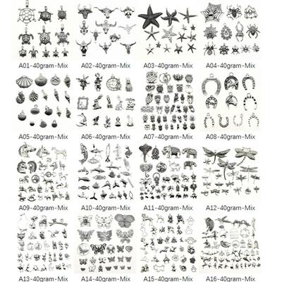 Древние серебряные подвески в виде животных для изготовления ювелирных изделий, аксессуары, декор своими руками