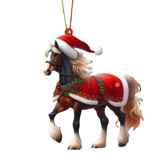 Yousheng 2D Акриловое Рождественское Украшение Милый Плоский Белый Медведь/Осьминог/Попугай Животное Подвеска на Зеркало Заднего Вида Автомобиля Аксессуары для Интерьера Автомобиля для Окна Стены