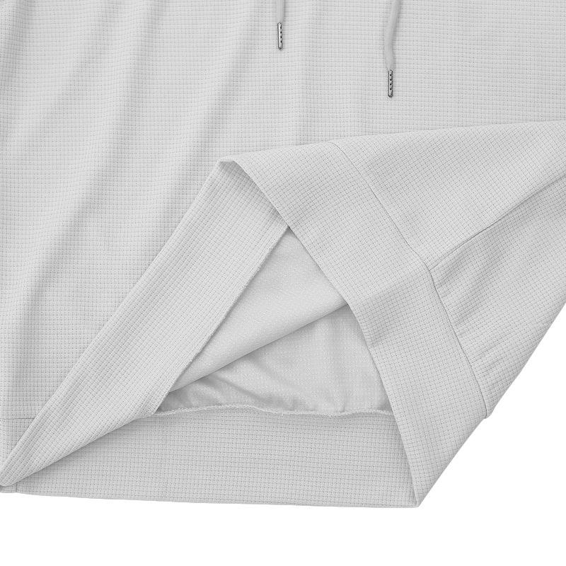 CARTELO Новая летняя повседневная мужская футболка с вышивкой с коротким рукавом, европейский и американский топ, большая вафельная дышащая толстовка с капюшоном