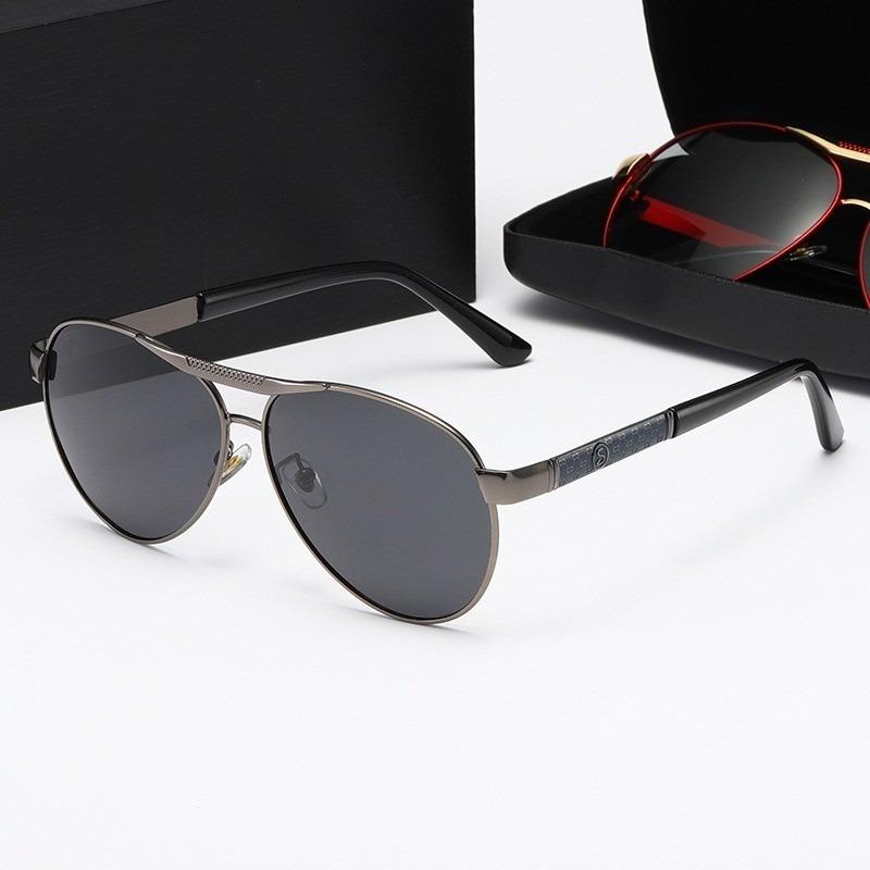 Pochromic Sunglasses UV400 Light Shield Color Changing Lenses Men's Anti Glare Driving Glasses for Day and Night Use