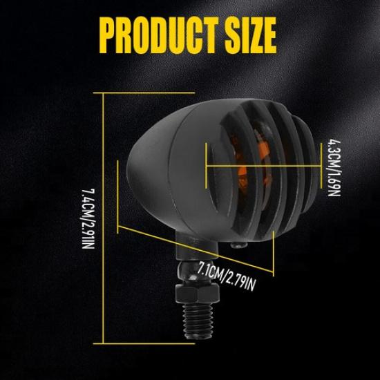 4X Для Yamaha V Star 650 950 1100 1300 Мотоцикл Поворотники Светодиодные Указатели Поворота