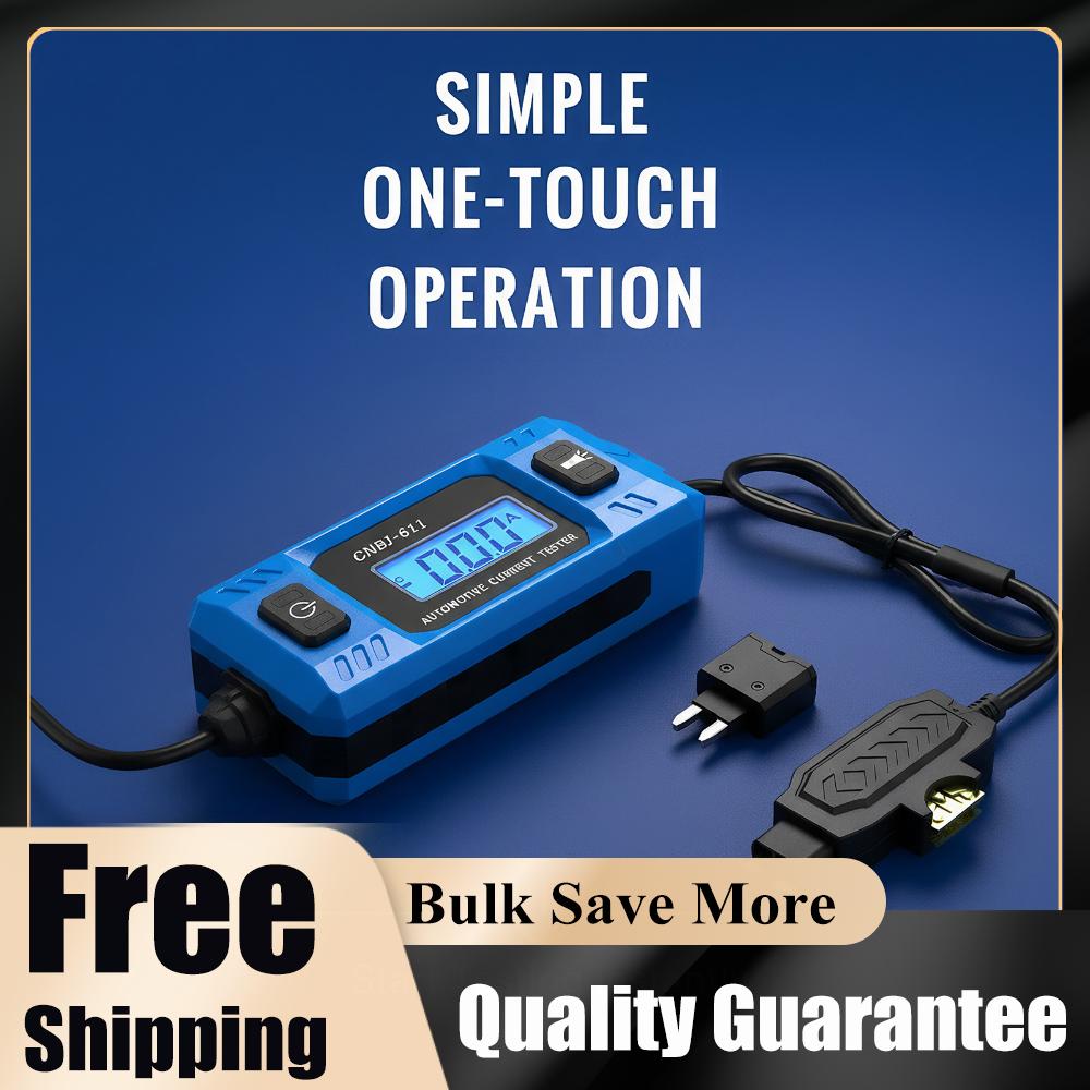 2025 Automotive Current Tester Truck Voltage Circuit Tester Power Probe 20A 48V LED Digital Display Auto Repair Tool