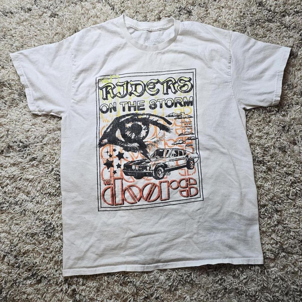 Vintage The Doors Band Riders on the Storm T-shirt S-5XL SG102 Unisex T-Shirt