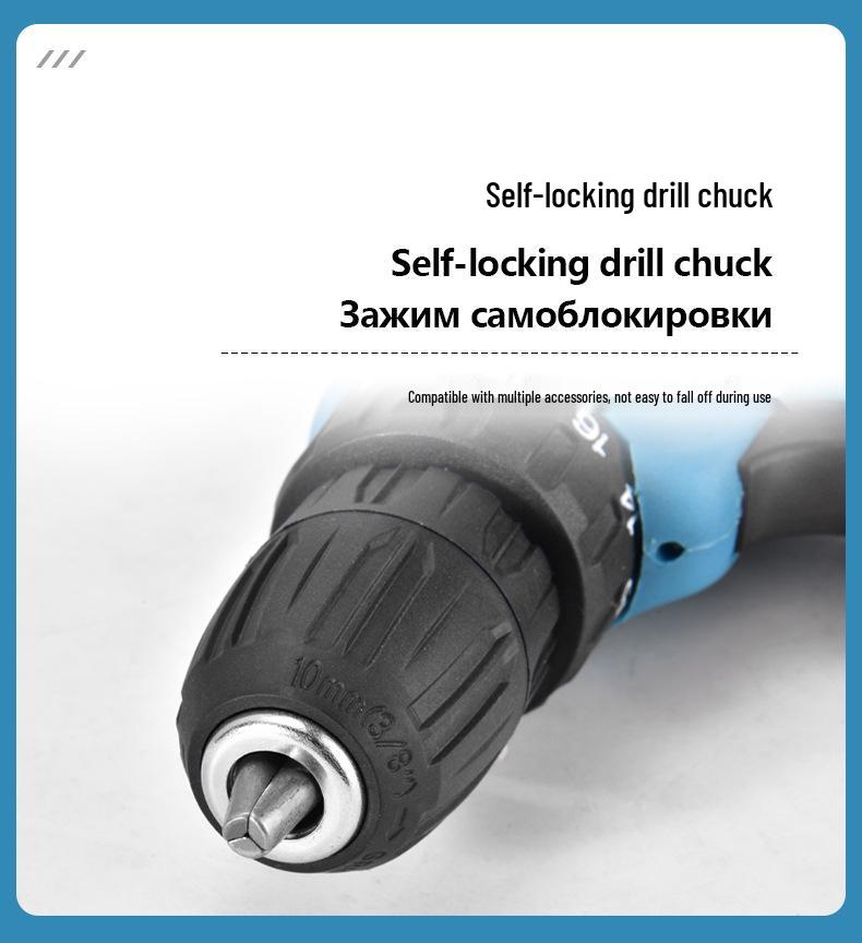 Набор: Ручная дрель-шуруповерт Makita 12V с литий-ионным аккумулятором для домашнего использования