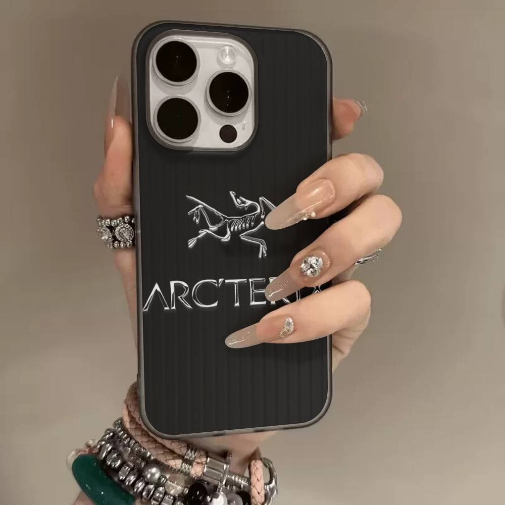 Классический наружный чехол LOGO A-Arc T-Teryx для IPhone 11 12 13 14 15 16 17 Pro Max PLUS Pro Wave Волнистый силиконовый чехол
