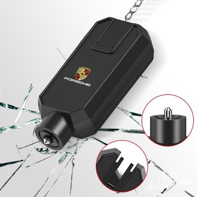 Для MO8Автомобильный молоток безопасности Аварийный стеклобой Многофункциональный Для Porsche Panamera Macan Boxster Cayman Cayenne 911 918 718 Наклейка