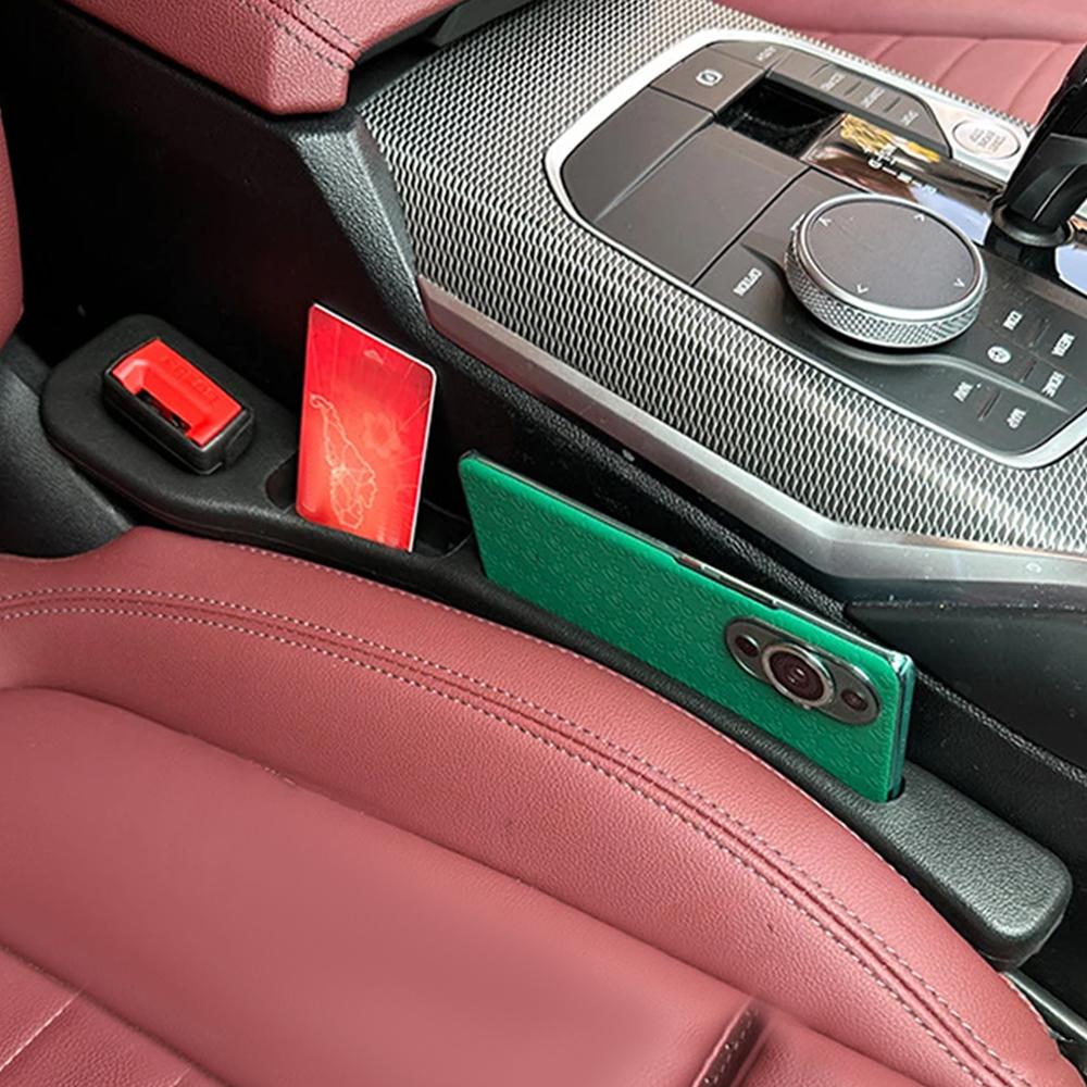 2 шт. Универсальная заглушка для зазоров в автомобильном сиденье, боковой шов, заполнитель зазоров в автомобиле, герметичный органайзер для хранения зазоров в сиденье, украшение интерьера