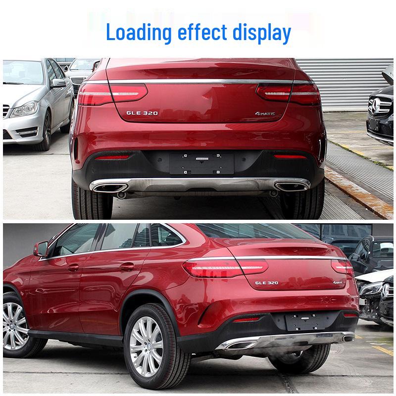 Панель заднего номерного знака Mansory для Mercedes-Benz GLE320, GLE400, GLE450 Coupe