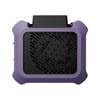 HEBRON Portable Rechargeable USB Hanging Waist Fan Multifunctional Outdoor Small Lighting Fan for Car Home RV Hotel Use Three Options