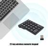USB 2.4G 22 клавиши Цифровая клавиатура 22 клавиши Цифровой блок NumPad Клавиатура с цифрами для ПК Ноутбуков