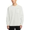 Sportswear Premium Crew Neck Comfortable Pullover Pocket Long Sleeve T-Shirt Men Tops Mountain-White IF0369121