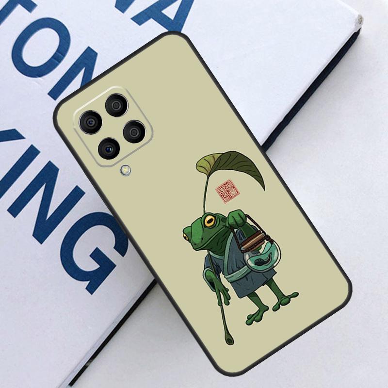 Лягушка и его сын Для Samsung Galaxy M31 M55 M15 M11 M21 M13 M33 M35 M53 M14 M34 M54 M12 M32 M52 M06 M16 Чехол