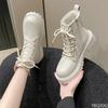 Fashion Round Toe Women's Thick Soled Shoes for Autumn Winter Versatile Warm Non Slip Comfortable Daily Casual Women's Shoes