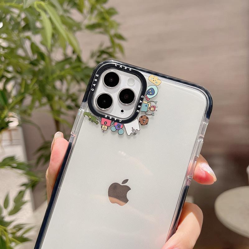Мультяшный монстр для IPhone 16, Чехол для телефона Apple 15 Pro Max, Совместим с 14 и 13 Plus, Доступен в различных размерах