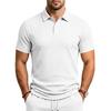 Men Summer Loose Casual Short Sleeve Polo Shirt
