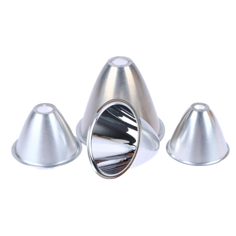 1 шт. 41 мм 46 50 60 мм алюминиевый светодиодный фонарик рефлектор конденсаторная чашка отражающая крышка