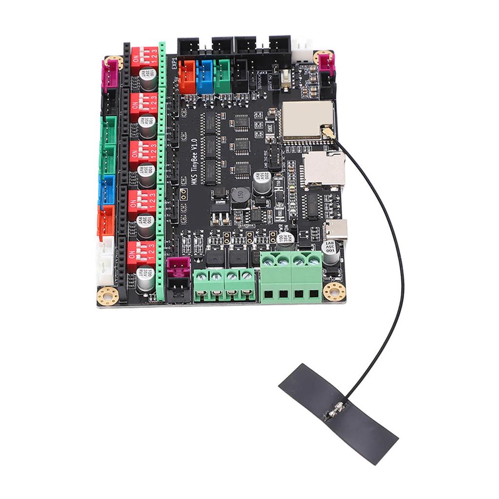 Материнская плата 3D-принтера PCB 520K Память Загрузка через USB Плата управления 3D-принтером DC12?24V